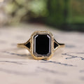 vintage-inspired-black-diamond-engagement-ring-black-spinel-accents-the-isolde-rustic-and-main
