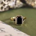 vintage-inspired-black-diamond-engagement-ring-black-spinel-accents-the-isolde-rustic-and-main