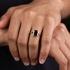 vintage-inspired-black-diamond-engagement-ring-black-spinel-accents-the-isolde-rustic-and-main