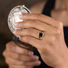 vintage-inspired-black-diamond-engagement-ring-black-spinel-accents-the-isolde-rustic-and-main