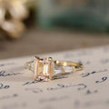 vintage-inspired-emerald-cut-peach-morganite-engagement-ring-diamond-accents-rustic-and-main