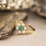 vintage-inspired-emerald-pearl-ring-the-isadora-rustic-and-main