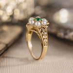 vintage-inspired-emerald-pearl-ring-the-isadora-rustic-and-main