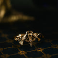 vintage-inspired-solid-gold-ring-love-birds-diamond-accents-the-darling-rustic-and-main