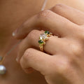 vintage-inspired-three-stone-engagement-ring-oval-moonstone-green-tourmaline-cabochon-stones-the-myzelle-rustic-and-main