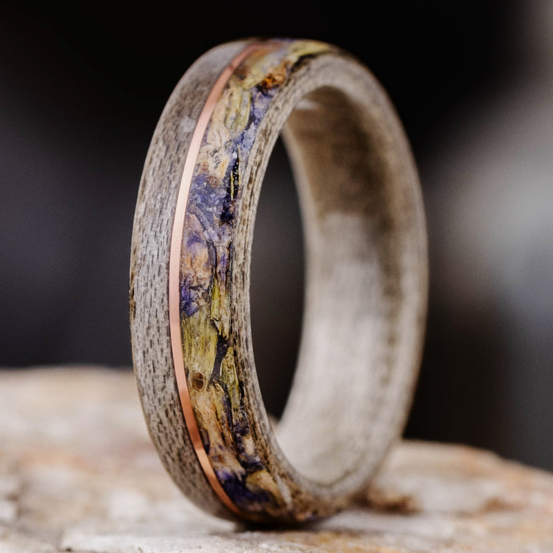 weekend-in-marsiellie-weathered-maple-lavender-floral-wooden-ring-for-women-rustic-and-main