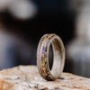 weekend-in-marsiellie-weathered-maple-lavender-floral-wooden-ring-for-women-rustic-and-main