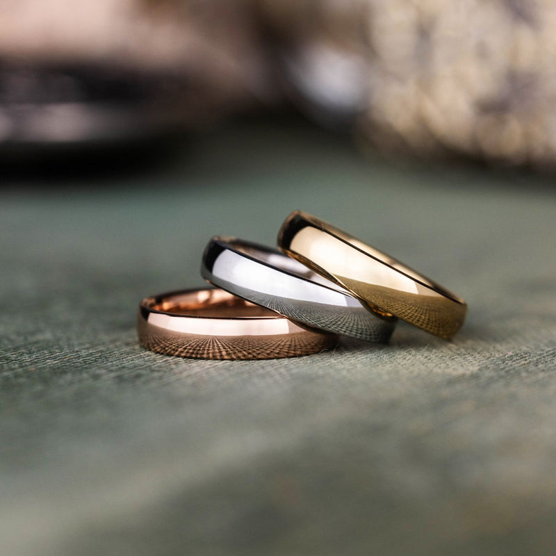 Plain Wedding Bands For Her