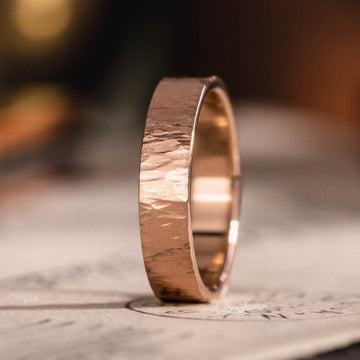 :: Shown in 4mm Wide | Rose Gold