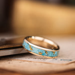 womens-10k-yellow-gold-turquoise-ring-gold-flakes-size-6-5-5mm-wide_2