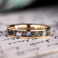 :: Shown in 10k yellow gold | 4mm Wide