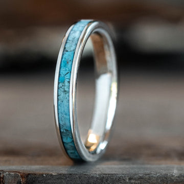 ::Shown in 10k White Gold | 3mm Width