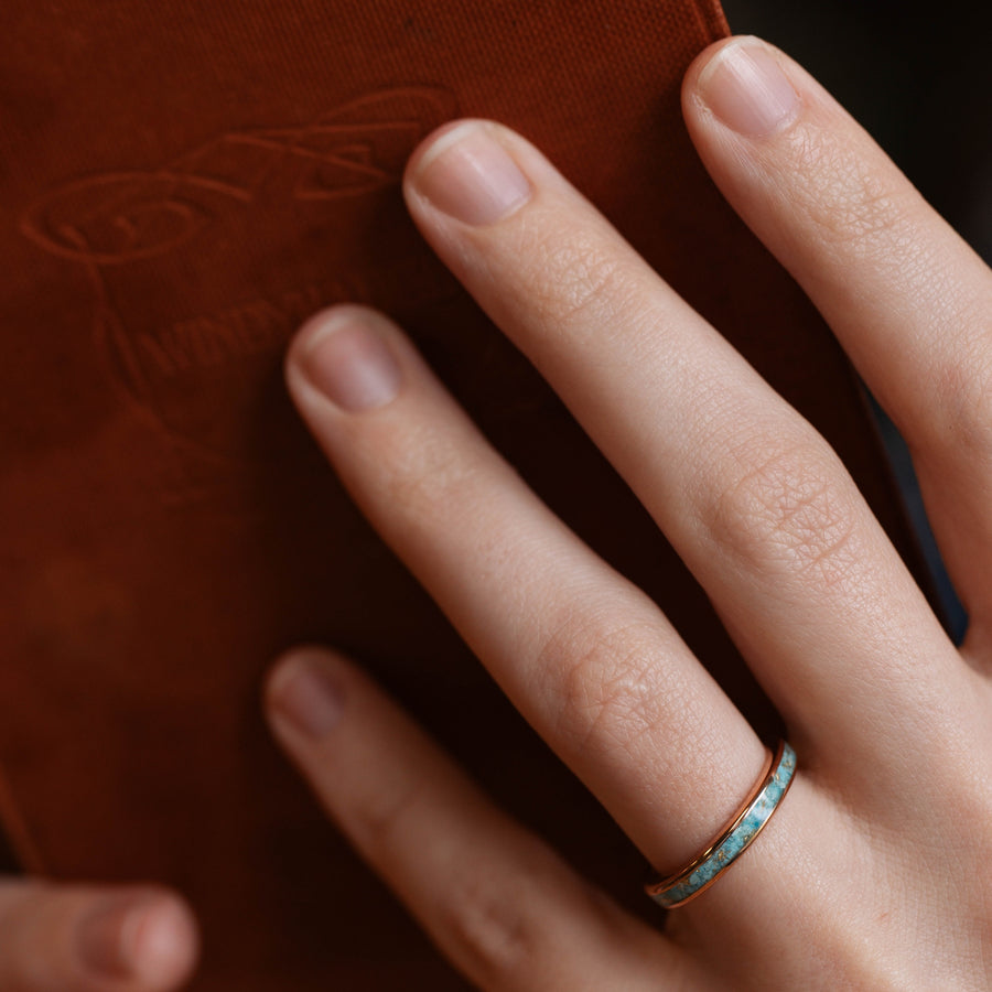 ::Shown in 3mm Rose Gold