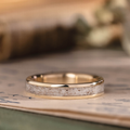 ::Shown in Yellow Gold | 4mm Wide | Medium Antler
