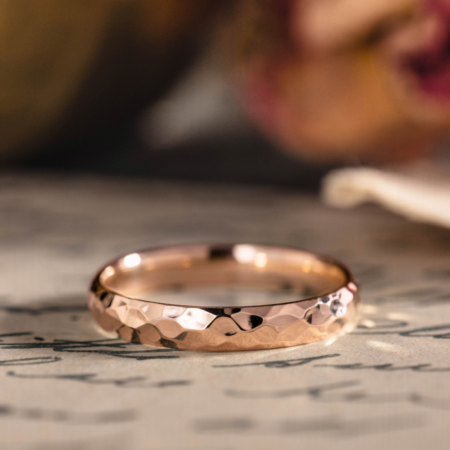 :: Shown in 3mm Wide | Rose Gold