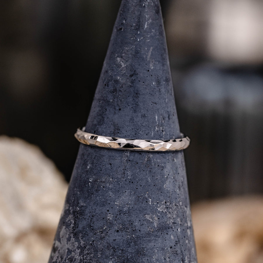 womens-hammered-gold-stacking-ring-10k-white-gold-2mm-rosalind-rustic-and-main