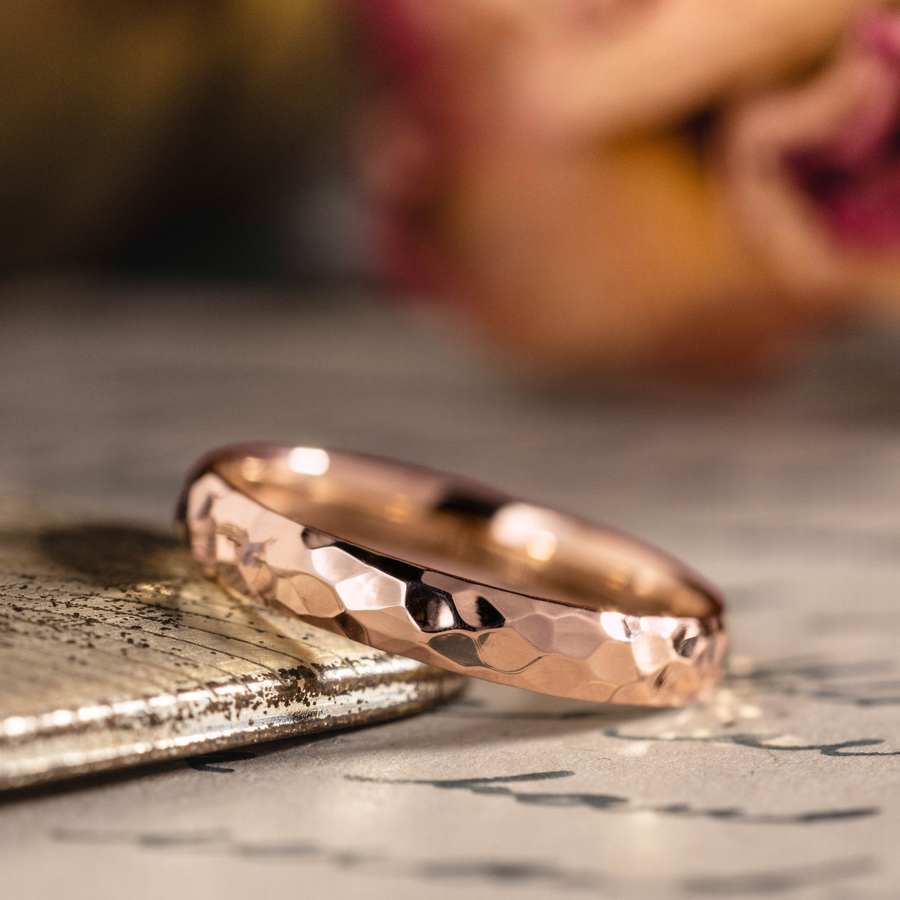 :: Shown in 3mm Wide | Rose Gold