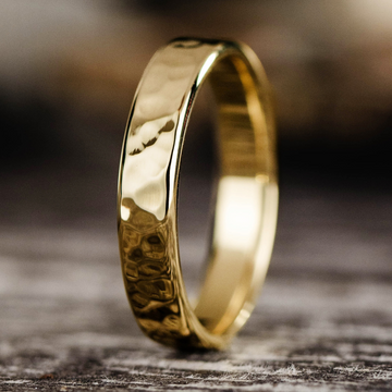 ::Shown in 4mm Wide | Yellow Gold