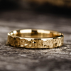 womens-hammered-yellow-gold-wedding-band-edisto-3mm-4mm-rustic-and-main-10k-14k