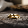 ::Shown in 4mm Wide | Yellow Gold