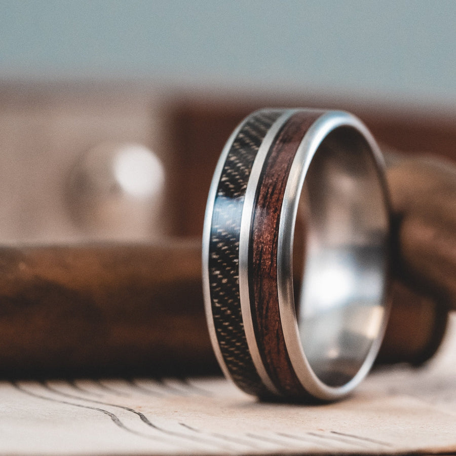 ::Shown in 8mm Wide | Titanium. Actual Product is 6mm Wide.