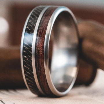 ::Shown in 8mm Wide | Titanium