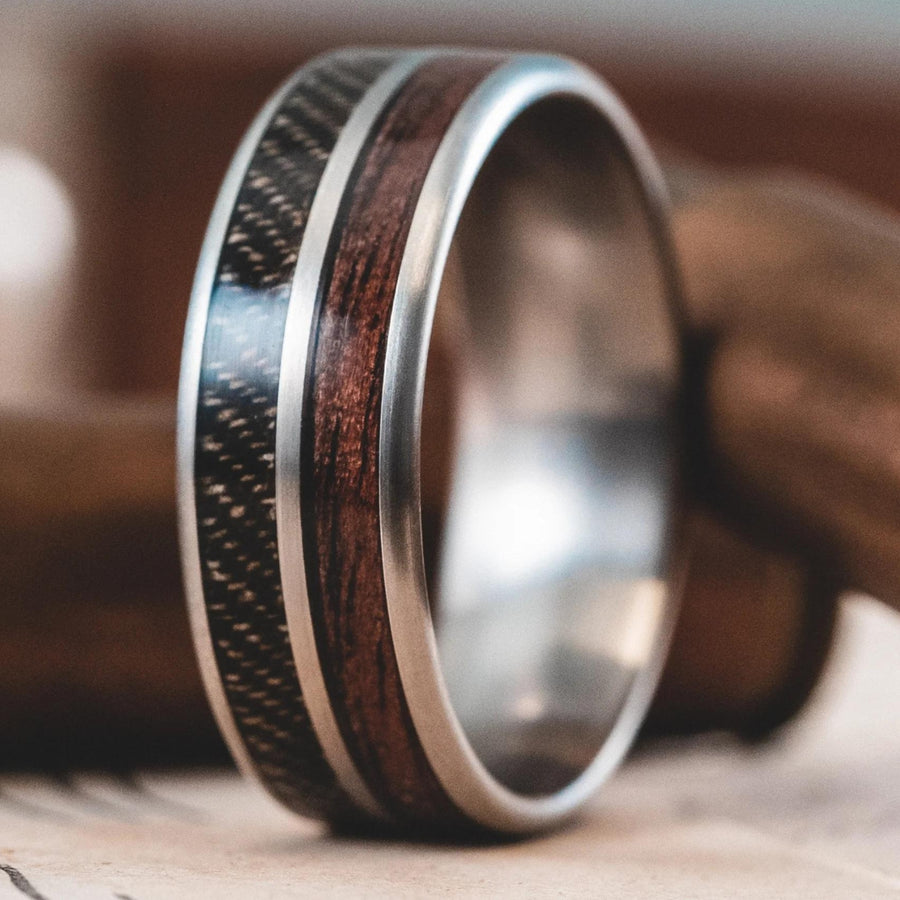 ::Shown in 8mm Wide | Titanium. Actual Product is 6mm Wide.
