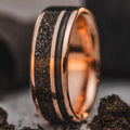 ::Shown in 8mm Wide | Rose Gold