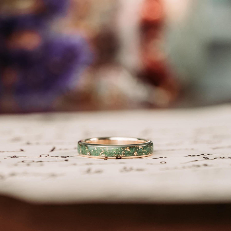 ::Shown in 3mm Wide | 10K Yellow Gold
