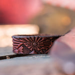 Mountains Leather Ring | Chicago Tan