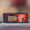 Mountains Leather Ring | Chicago Tan
