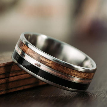 ::Shown with 8mm and a Rose Gold Inlay
