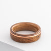 The-USS-New-Jersey-Teak-Wood-Wedding-Band-Whiskey-Barrel-Offset-Copper-Inlay-Size-11-5-7-5mm-Wide