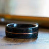 (In-Stock) The Whiskey Neat Ring - Rose Gold - Size 9.75/8mm Wide