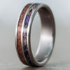     Wynds-Quest-sea-lavender-antique-walnut-titanium-mens-wedding-band