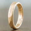 (In-Stock) The Apollo | Hammered 10k Yellow Gold Wedding Band - Size 10.75 / 5mm Wide