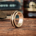 ::Shown in 8mm Wide | Yellow Gold