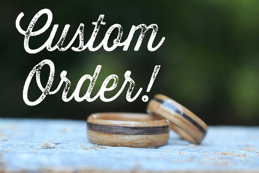 Custom Ring Order Examples Custom Ring Order – Rustic and Main