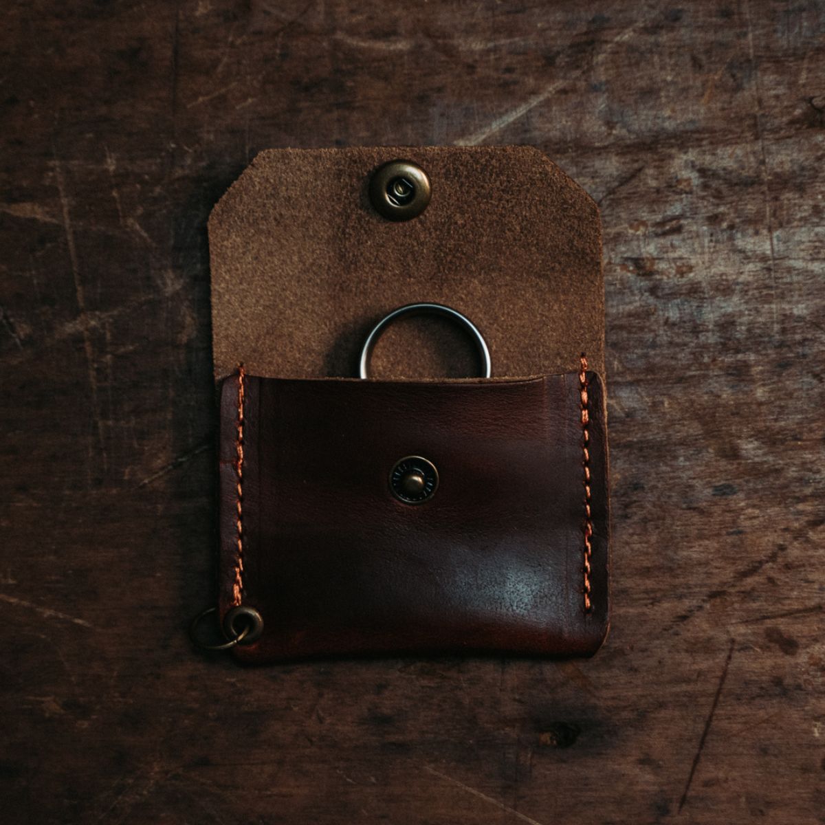 Genuine Leather Ring Wallet - Made in the USA – Rustic and Main